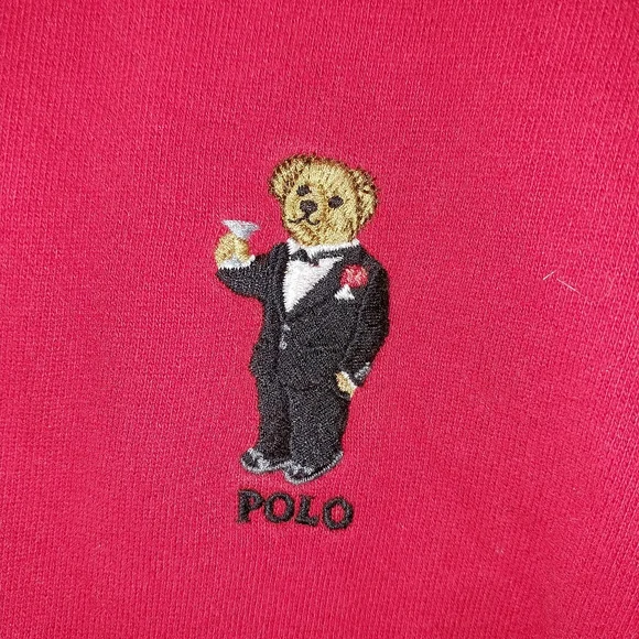 Ralph Lauren Polo Bear zip up hoodie - Picture 2 of 3